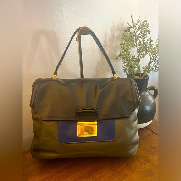 Miu Miu Handbags - Miu Miu Madras Top Handle/Crossbody Bag (With COA)